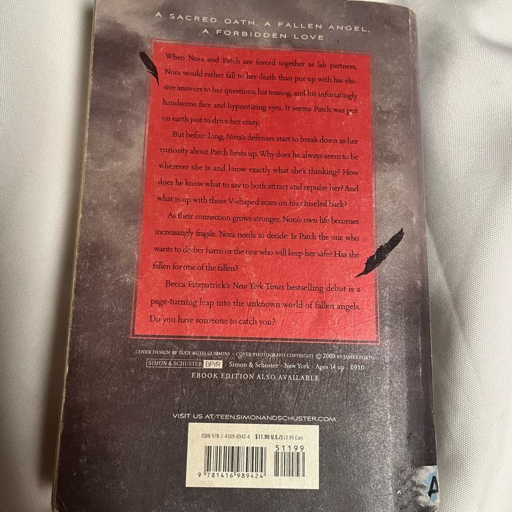 Hush, Hush Paperback Book - Picture 3 of 3